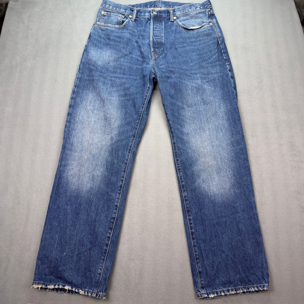 Gap 90s Loose 34x32 Dark Wash Jeans Blue Denim